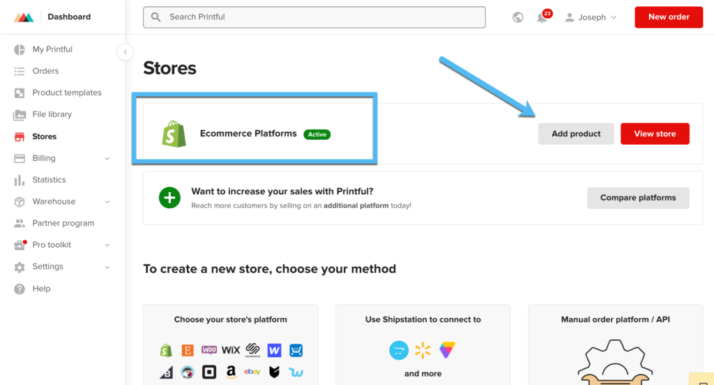add product 