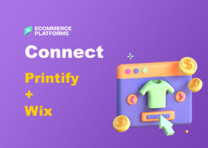 cách kết nối printify và wix